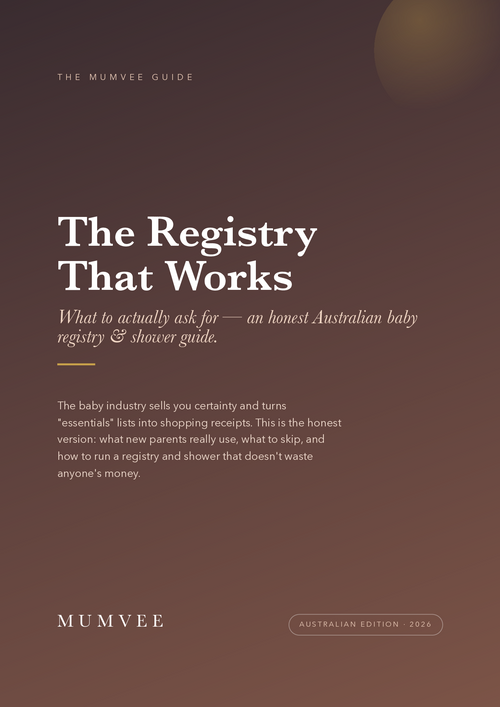 The Baby Shower & Registry Guide cover
