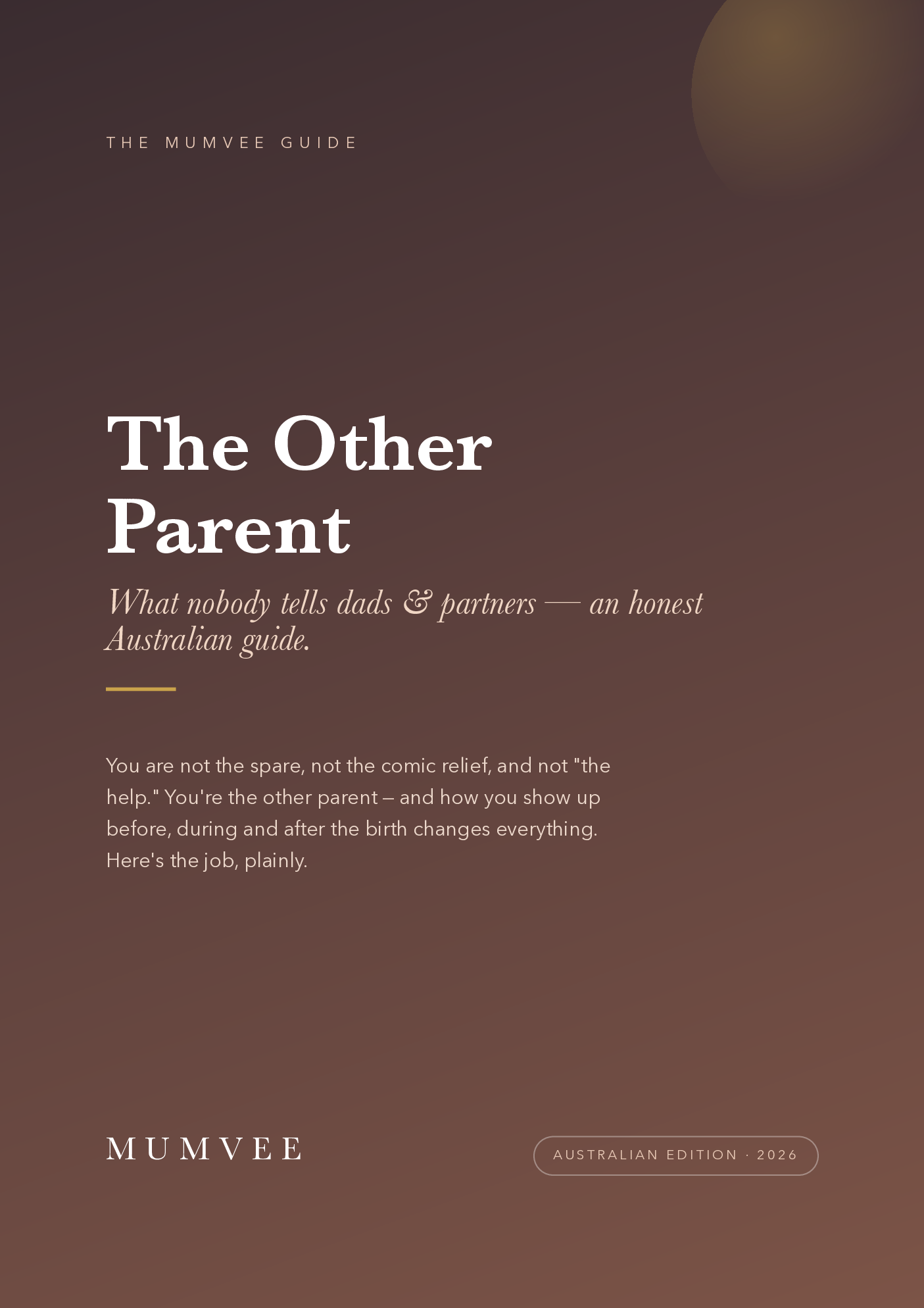 The Dad & Partner Guide cover